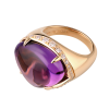 Кольцо Bvlgari Sassi Large Amethyst Diamond (36299) №7