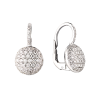 Серьги  0,75 ct G/VS2 Round Brilliant & White Gold (40785) №2