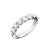 Кольцо Tiffany & Co Forever Band Ring in Platinum with a Half-circle of Diamonds, 3.5 mm 60004160 (40843) №2