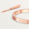 Браслет Cartier Love Bracelet Rose Gold 6.1 mm CRB6067416 (36760) №5