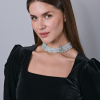 Колье Antonini Gioielli Five Strand Aquamarine Bead Necklace (40344) №6