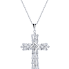 Крест  2.30 ct Baguette & Round Brilliant Cross (37399) №4