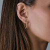 Серьги Tiffany & Co Metro Hoop Earrings Medium (41875) №5