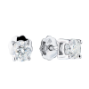Пусеты  0,43 ct H/I3 - 0.44 ct I/I2 Round Cut Diamonds (39741) №3