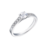 Кольцо GIA 0,50 ct G/VS2 Round Brilliant & White Gold (41154) №3