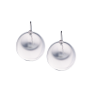 Серьги Tiffany & Co Elsa Peretti Platinum Diamonds Rock Crystal Disc Dangle (38009) №5