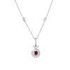 Подвеска GRAFF Ruby & Round and Marquise Diamonds (42689) №2