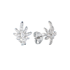 Пусеты Tiffany & Co Fireworks Diamond Platinum Earrings (43413) №2