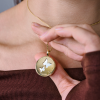 Подвеска Carrera y Carrera Baile De Mariposas Yellow Gold DA11702-01 DA11702-01 (38646) №8