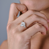 Кольцо GRAFF 1,50 ct D/VVS1 Pearchape Ring GR15944 (16789) №10