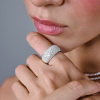 Кольцо H.Stern Wide Pave Diamond Ring (40938) №6