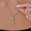 Крест Mercury Classic Cross 0,78 ct in White Gold MP14371/WG/CR0.70 (39468) №7