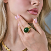 Кольцо Tiffany & Co Elsa Peretti Green Jade Cabochon 60126933 (40597) №5