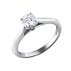 Кольцо Cartier Solitaire 0,33 ct F/VVS1 Platinum (SIZE 49) (40166) №3