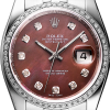 Часы Rolex Datejust 36mm Pearl Diamond Dial Custom 116200 (35724) №8
