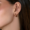 Серьги Damiani Metropolitan Dream Rose Gold & Diamonds (41517) №6