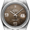 Часы Rolex Datejust 36mm Steel and White Gold Brown Floral Dial 116234 (36858) №10