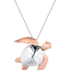 Подвеска  Turtle Pendant in White and Rose Gold (35743) №2