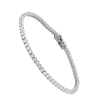Браслет  Tennis White Gold and Diamonds 3.90 ct F-G/VS-SI (40285) №2