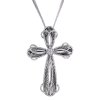 Крест  3,01 ct Round Cut Diamonds & Gold Подвеска-брошь (40224) №2