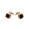 Запонки Chaumet Dandy Rose Gold Ebony (37585) №2