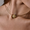 Колье  Fireball Sapphire & Yellow Gold (42035) №5