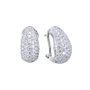 Серьги  Round Cut Diamonds & White Gold (41781) №2