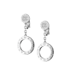 Серьги Bvlgari Revamping White Gold & Diamonds OR854641 (37865) №2