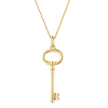 Подвеска Tiffany & Co Oval Key Yellow Gold (41518) №2