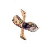 Брошь RalfDiamonds Yellow Gold Amethyst Bird RDB (37438) №2