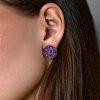 Серьги  White Gold & Amethyst (43391) №5