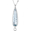 Подвеска Crivelli Aquamarina Collection in White Gold & Diamonds (38071) №2