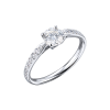 Кольцо Tiffany & Co Round Brilliant 0,63 ct H/SI1 Platinum (40790) №3