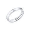 Кольцо Tiffany & Co Double Milgrain Band Ring in Platinum 21,0 (66) (39447) №2
