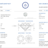 Пусеты  Round Diamonds 1.07 ct J/VVS2 - 1.04 ct G/VS1 (37336) №5