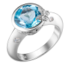 Кольцо Carrera y Carrera Baile De Mariposas Blue Topaz DA10541 (36442) №2