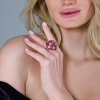 Кольцо  The Shrooms Rubies & Diamonds & White Gold (40178) №8