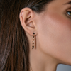 Серьги Chaumet Bee de Rose Gold & Diamond 083993 (41239) №4