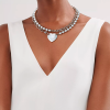 Колье Tiffany & Co Return to Tiffany® Heart Tag Wrap Necklace 68892511 (38907) №4