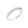 Кольцо  Round Cut Diamonds & White Gold (40341) №2