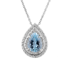Подвеска Tiffany & Co Soleste® Aquamarine and Diamond (36317) №2