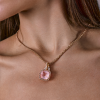 Подвеска Valente Milano Rose Quartz & Diamonds & Rose Gold Necklace 60P762/5 (42114) №6