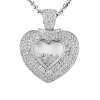 Подвеска  в стилет Chopard Happy Heart 12,40 ct Diamonds (37762) №2