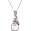 Подвеска Feraud White Gold & Rose Sapphires (37863) №3
