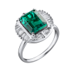 Кольцо  2,70 ct Green Emerald & 0.75 ct Diamonds (37298) №2