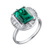 Кольцо  2,70 ct Green Emerald & 0.75 ct Diamonds (37298) №4