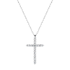 Крест Mercury Classic Cross 0,78 ct in White Gold MP14371/WG/CR0.70 (39468) №5