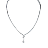 Колье  White Gold 0,35 ct Round Cut Diamond (43452) №4