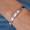 Браслет Cartier LOVE WHITE GOLD, AQUAMARINES, SAPPHIRES, SPINELS, AMETHYSTS B6036317 (37398) №7