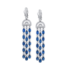 Серьги Gianni Lazzaro Natural Sapphire 15.81 ct & Diamonds 2.96 ct (40498) №2